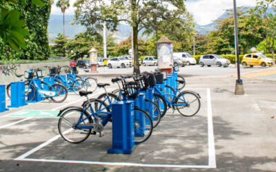 Una de las estaciones de EnCicla que nunca entró en operación está al servicio de la ciudadanía